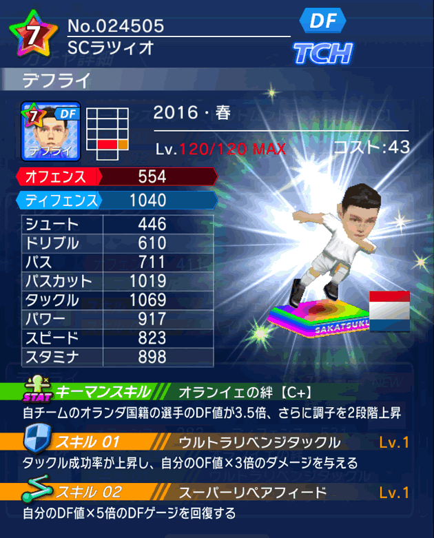 No.24505　デフライ【16・春】