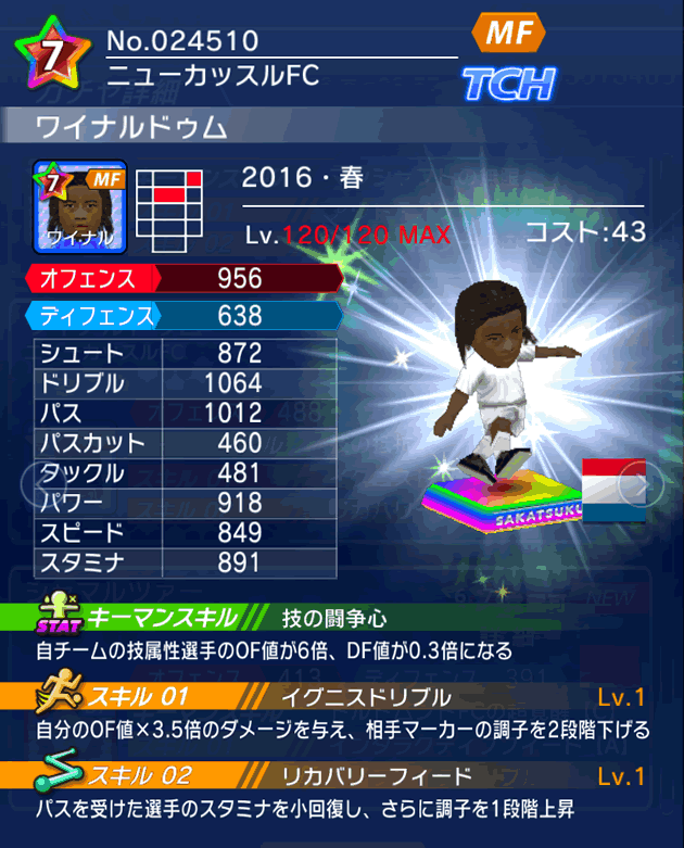 No.24510 ワイナルドゥム【16・春】