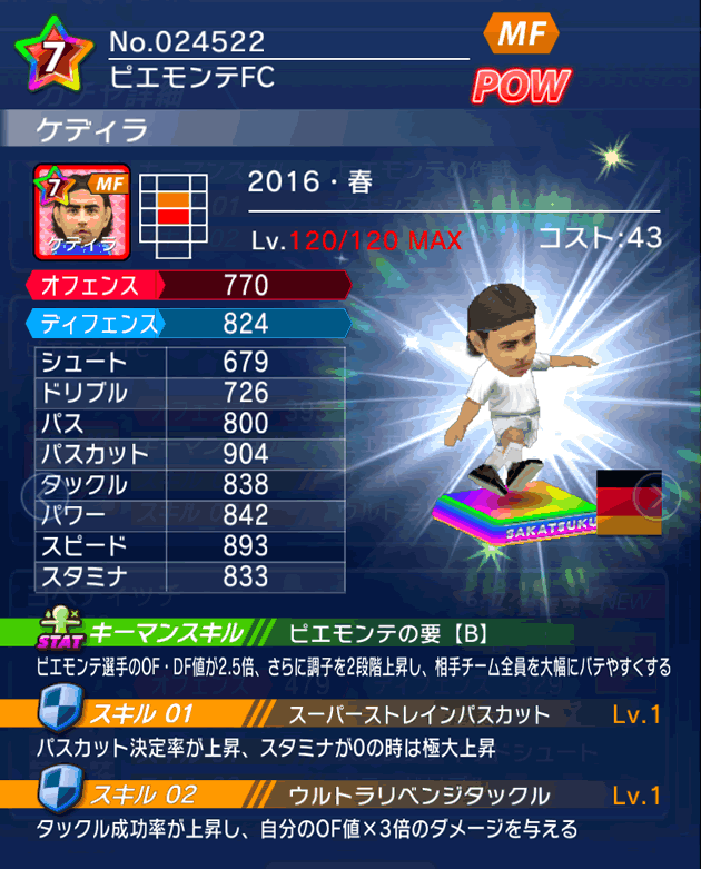 No.24522　ケディラ【16・春】