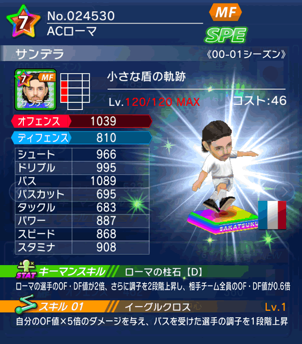 No.24530 サンデラ【00-01G】