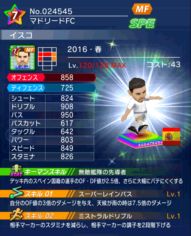 No.24545 イスコ【16・春】