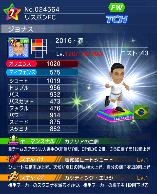 No.24564　ジョナス【16・春】