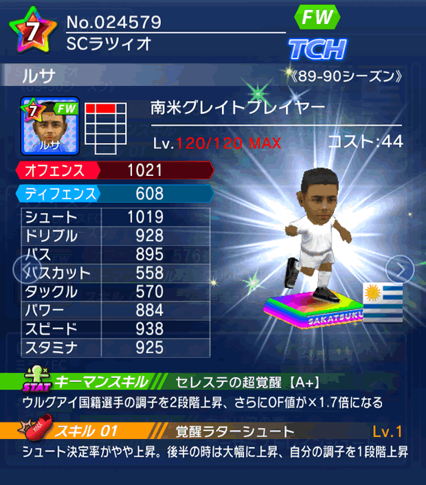 No.24579　ルサ【南米GR】