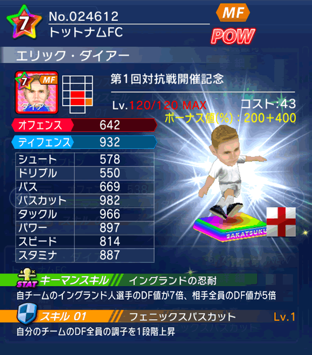 No.24612　エリック・ダイアー【co・BP】