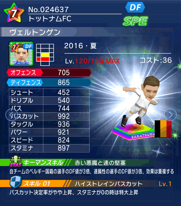 No.24637 ヴェルトンゲン【16・夏】