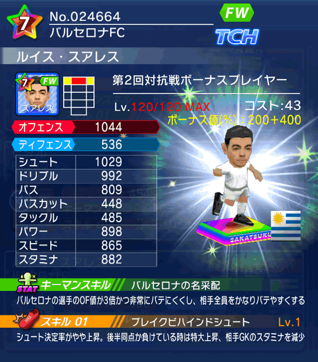 No.24664　ルイス・スアレス【co・BP】