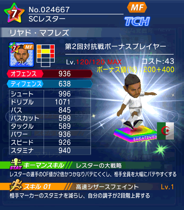 No.24667　リヤド・マフレズ【co・BP】