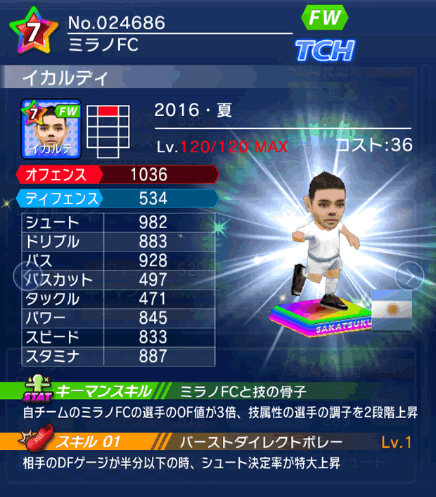 No.24686　イカルディ【16・夏】