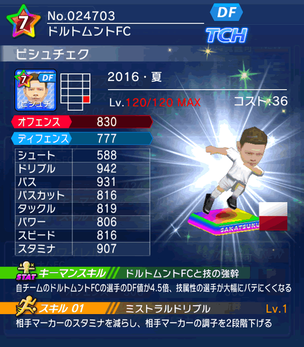 No.24703 ピシュチェク【16・夏】