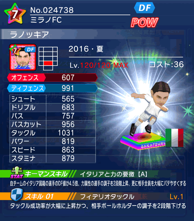 No.24738 ラノッキア【16・夏】