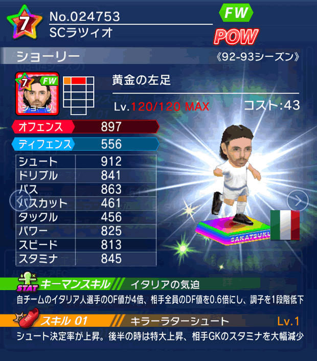 No.24753 ショーリー【92-93LL】