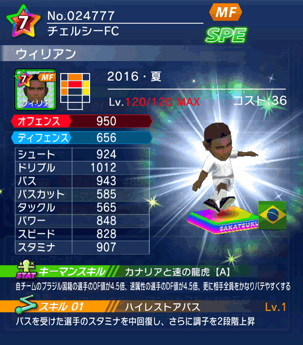 No.24777 ウィリアン【16・夏】