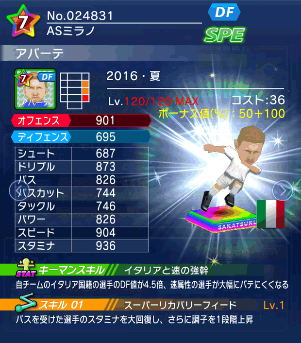 No.24831　アバーテ【16・夏】