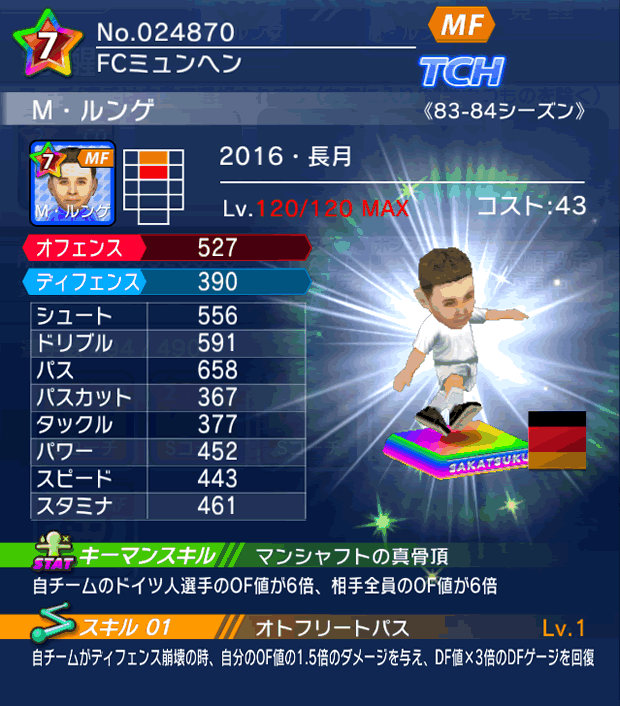 No.24870 M・ルンゲ【16・長月】