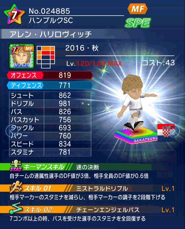 No.24885 アレン・ハリロヴィッチ【16・秋】