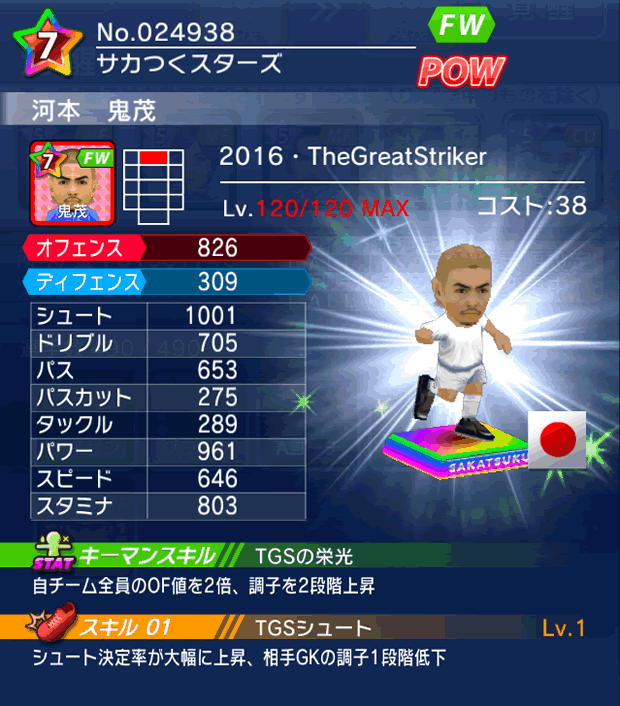 No.24938 河本鬼茂【16・TGS】