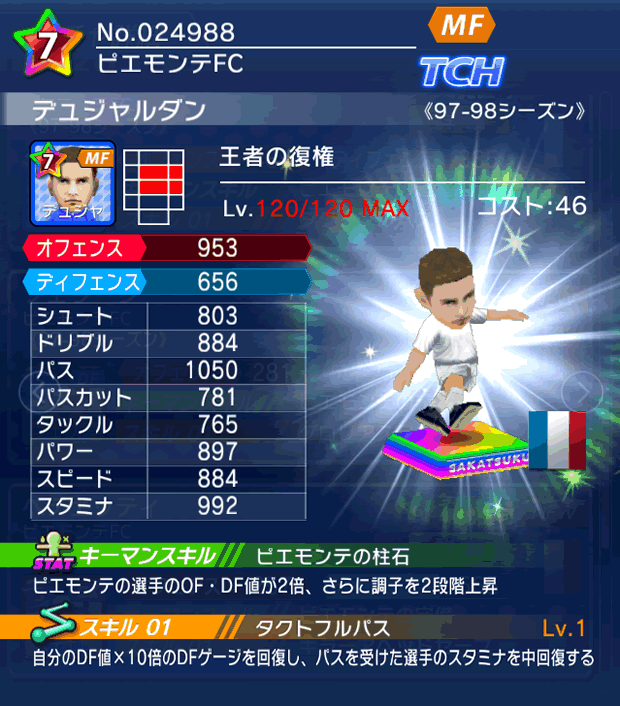 No.24988　デュジャルダン【97-98G】