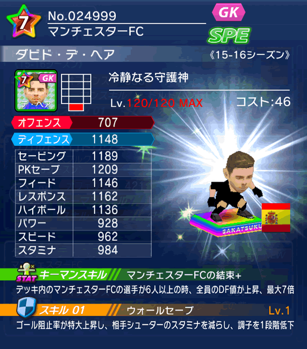 No.24999 ダビド・デ・ヘア【15-16】