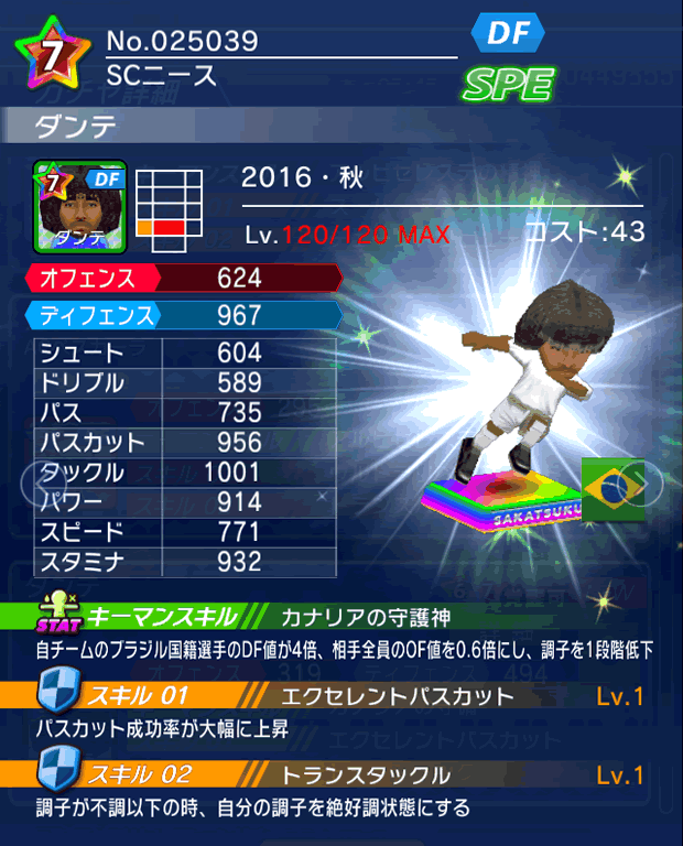 No.25039 ダンテ【16・秋】