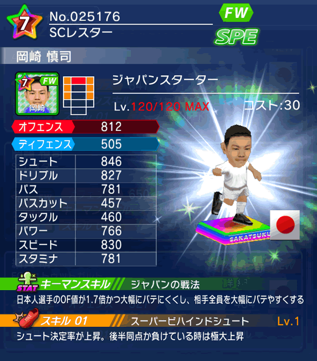 No.25176 岡崎慎司【JP_starter】