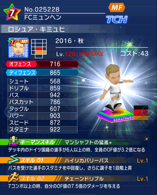 No.25228 ロシュア・キミュヒ【16・秋】