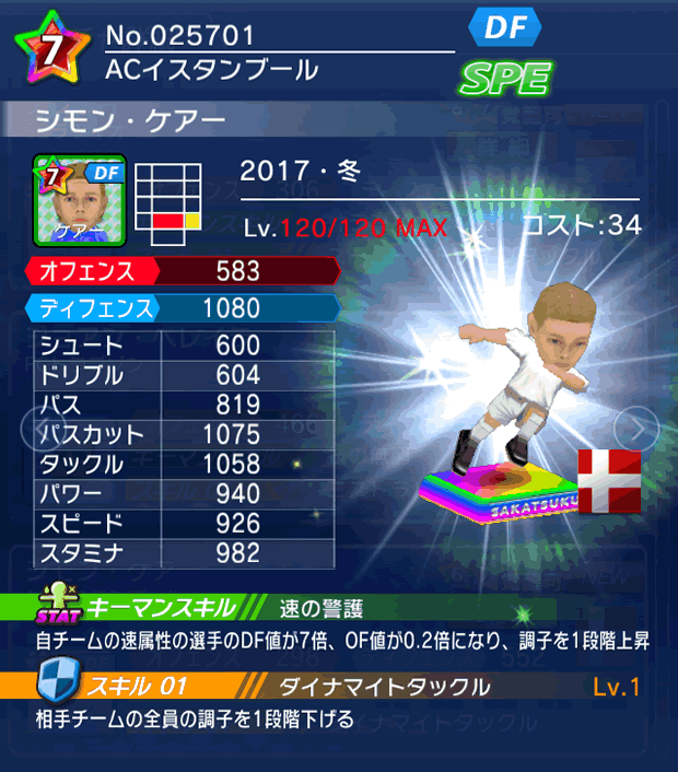 No.25701 シモン・ケアー【17・冬】