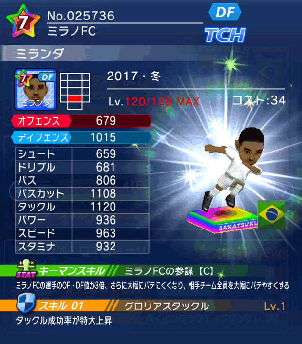 No.25736　ミランダ【17・冬】