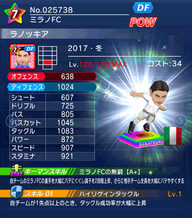 No.25738　ラノッキア【17・冬】