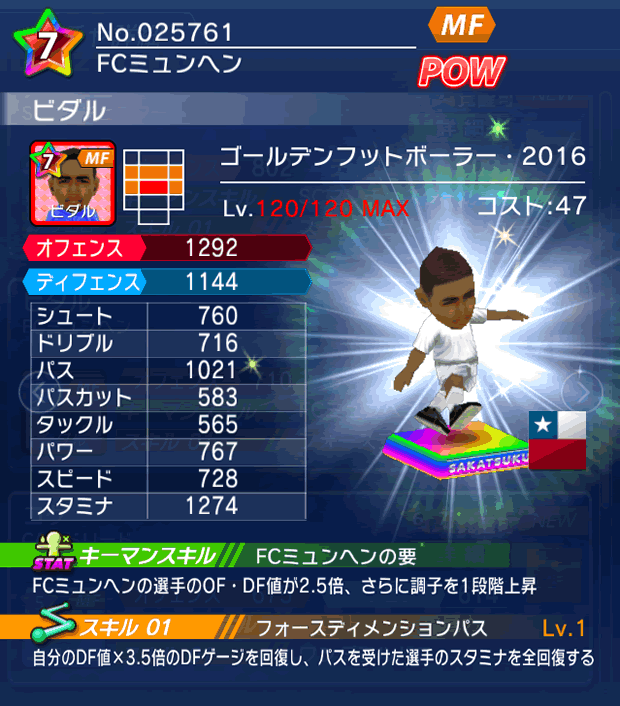 No.25761 ビダル【GFB16】