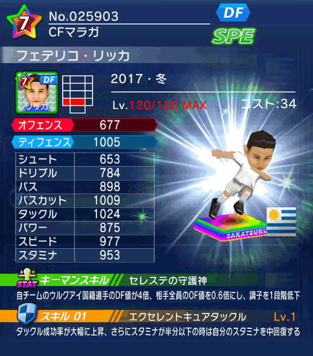 No.25903　フェデリコ・リッカ【17・冬】