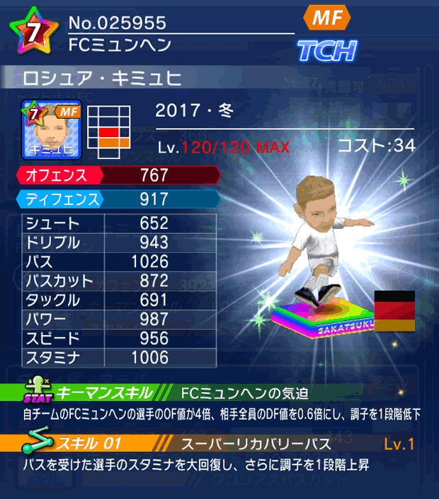 No.25955　ロシュア・キミュヒ【17・冬】