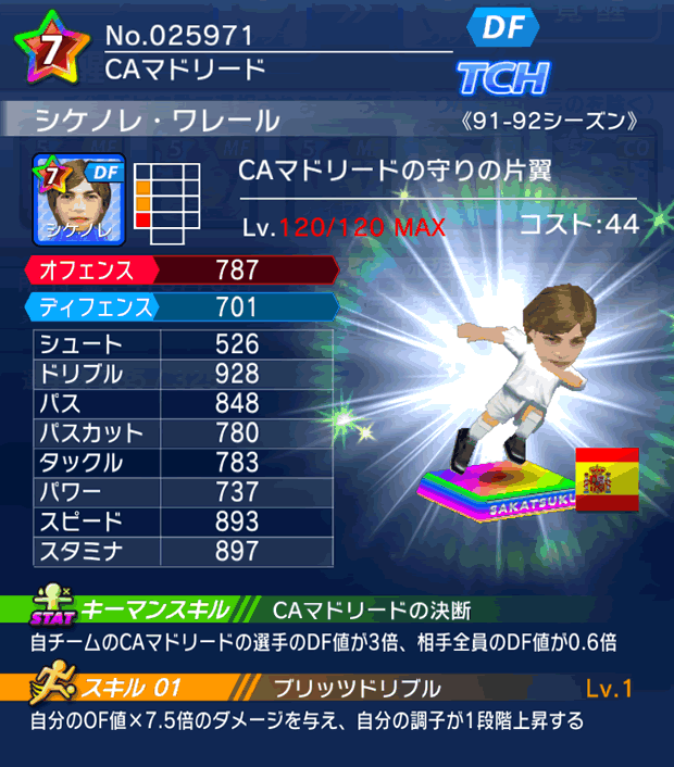 No.25971 シケノレ・ワレール【91-92co】