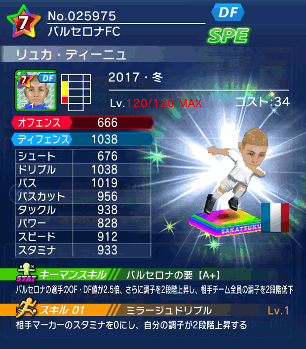 No.25975　リュカ・ディーニュ【17・冬】