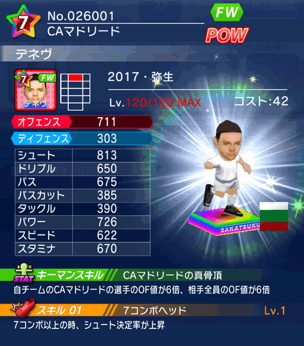 No.26001　デネヴ【17・弥生】