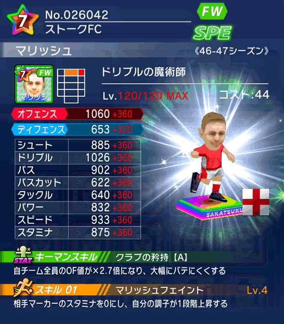 No.26042 マリッシュ【46-47cs】