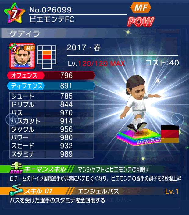 No.26099 ケディラ【17・春】