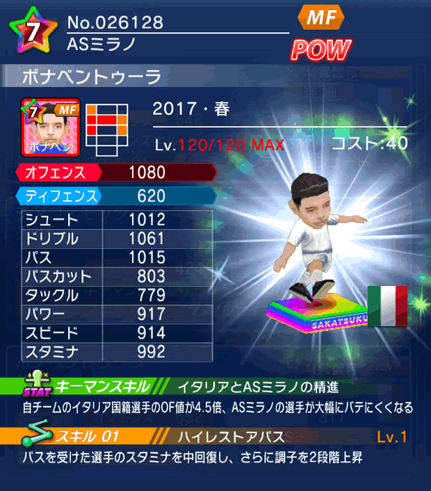 No.26128 ボナベントゥーラ【17・春】