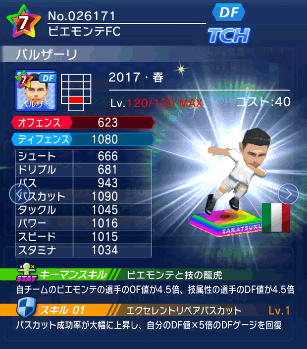 No.26171　バルザーリ【17・春】