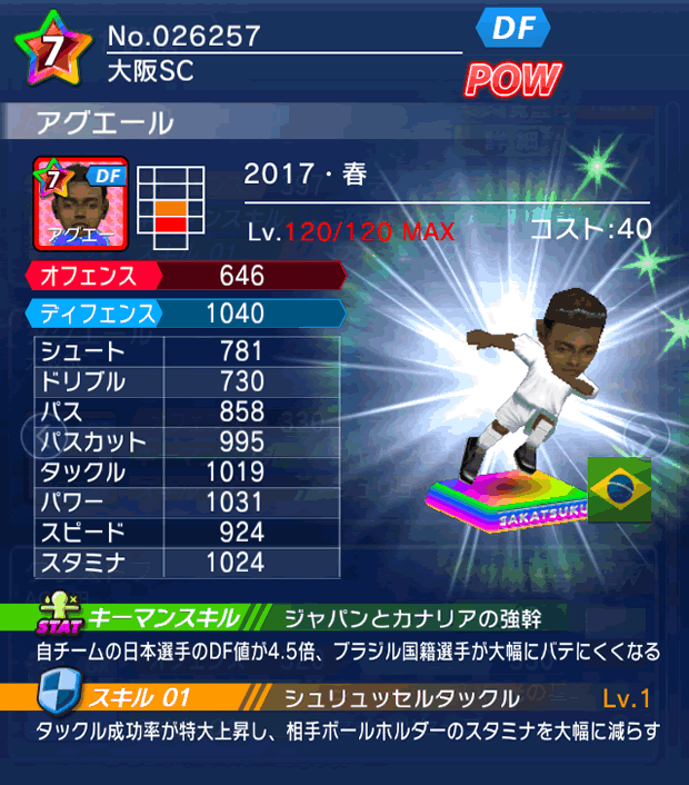 No.26257 アグエール【17・春】