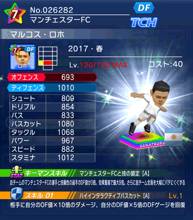 No.26282 マルコス・ロホ【17・春】