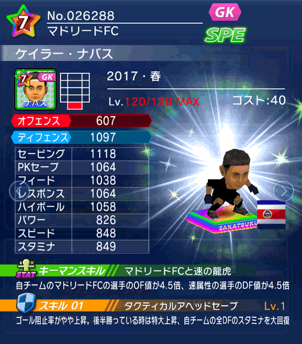 No.26288 ケイラー・ナバス【17・春】