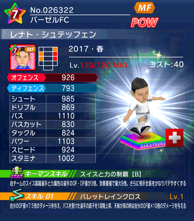 No.26322　レナト・シュテッフェン【17・春】