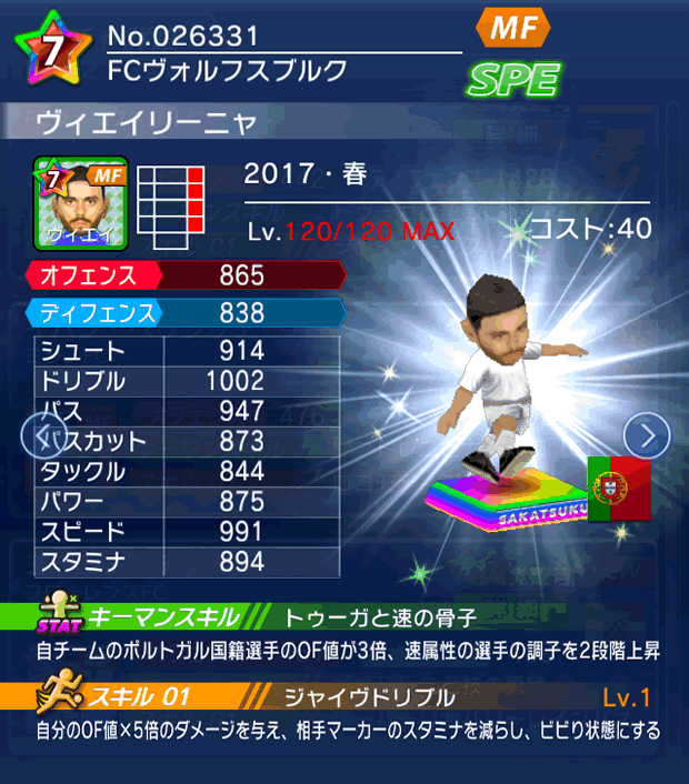 No.26331　ヴィエイリーニャ【17・春】