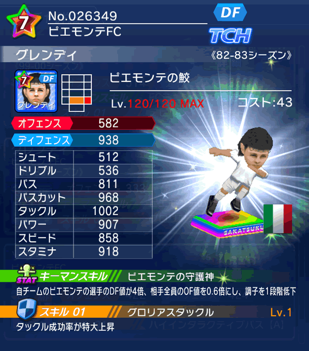 No.26349　グレンディ【82-83LL】