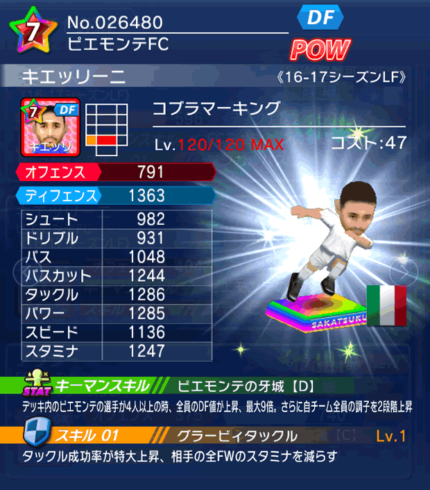 No.26480 キエッリーニ【16-17LF】