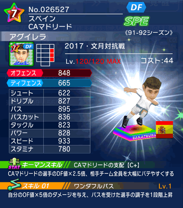 No.26527　アグイレラ【91-92co】