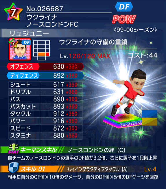 No.26687　リュジュニー【99-00cs】