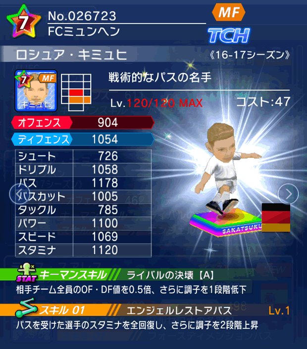 No.26723　ロシュア・キミュヒ【16-17】