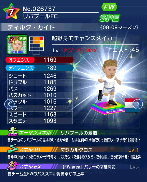 No.26737　ディルク・カイト【08-09LS】