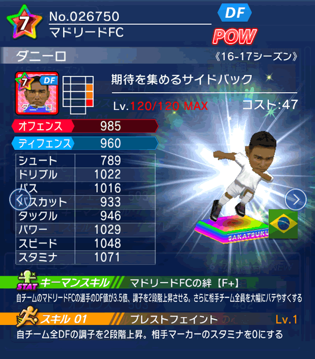 No.26750　ダニーロ【16-17】